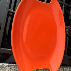 Rachel Ray Vibrant Orange Serving Tray